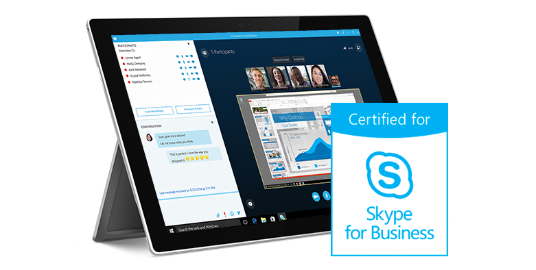 pexip certified skype