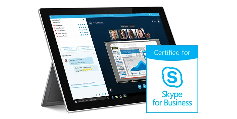 pexip certified skype