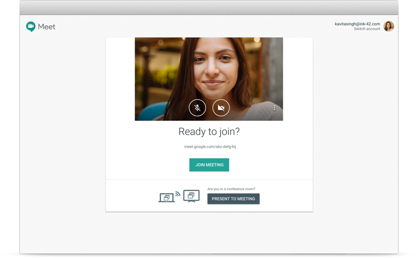 google hangouts meet