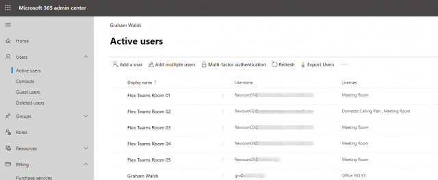 Configuring accounts for Microsoft Teams Devices | Graham Walsh