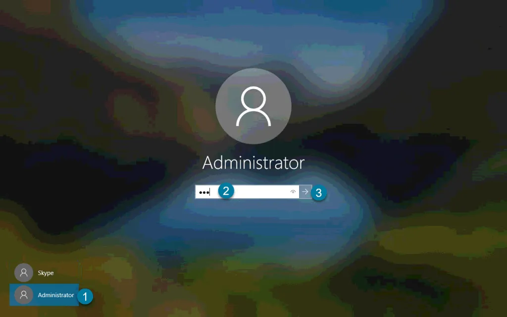 Windows Admin Sign-in