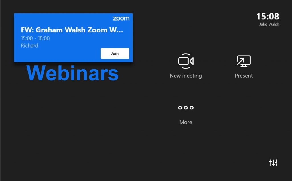Zoom Webinars