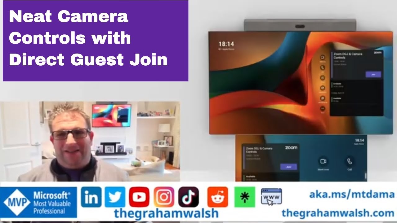 Join 4 Camera Neat Camera Controls with Direct Guest Join on a MTR-A Device | Graham ...