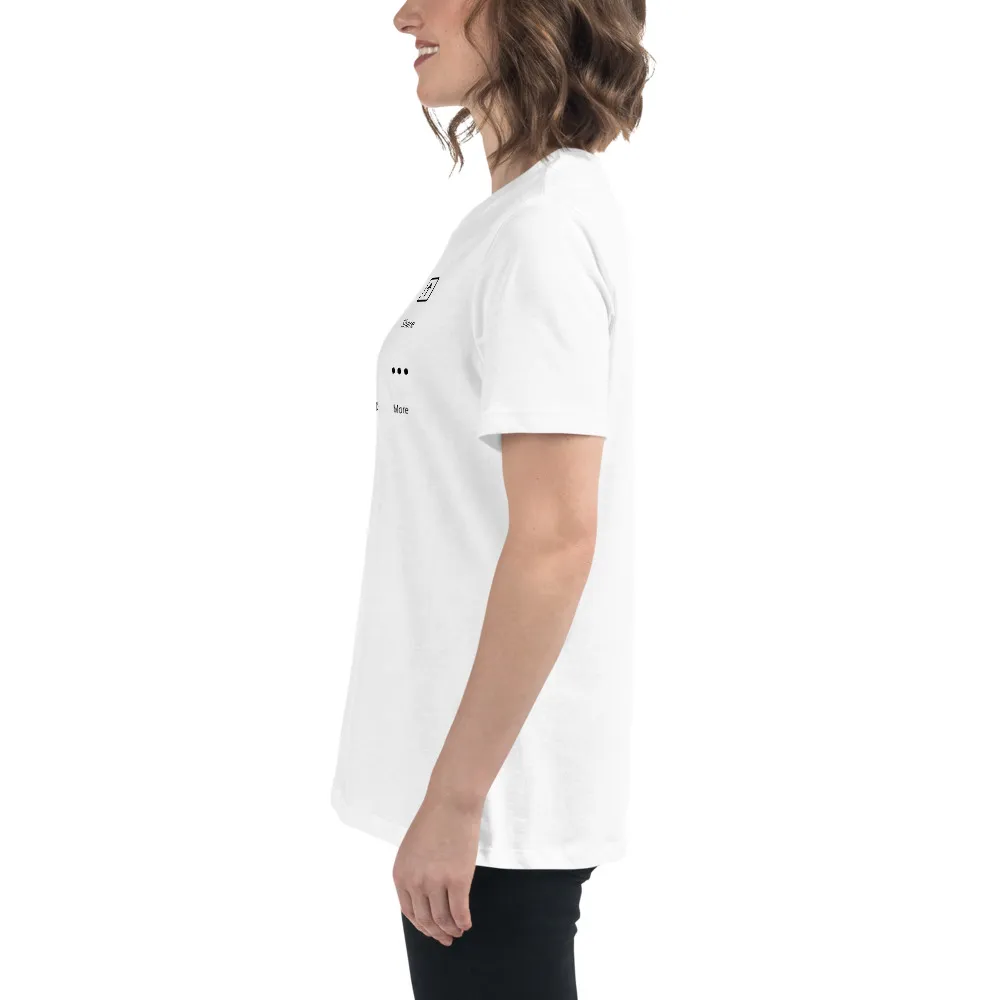 Design 12 - Women's Relaxed T-Shirt - Image 37